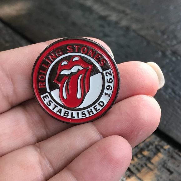 Rock Band Collectible Enamel Pin Set THE WHO and THE STONES - NEW! 807 - Picture 9 of 12